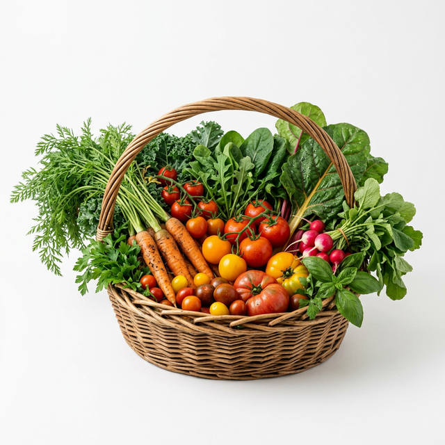 Organic Mixed Vegetables Basket